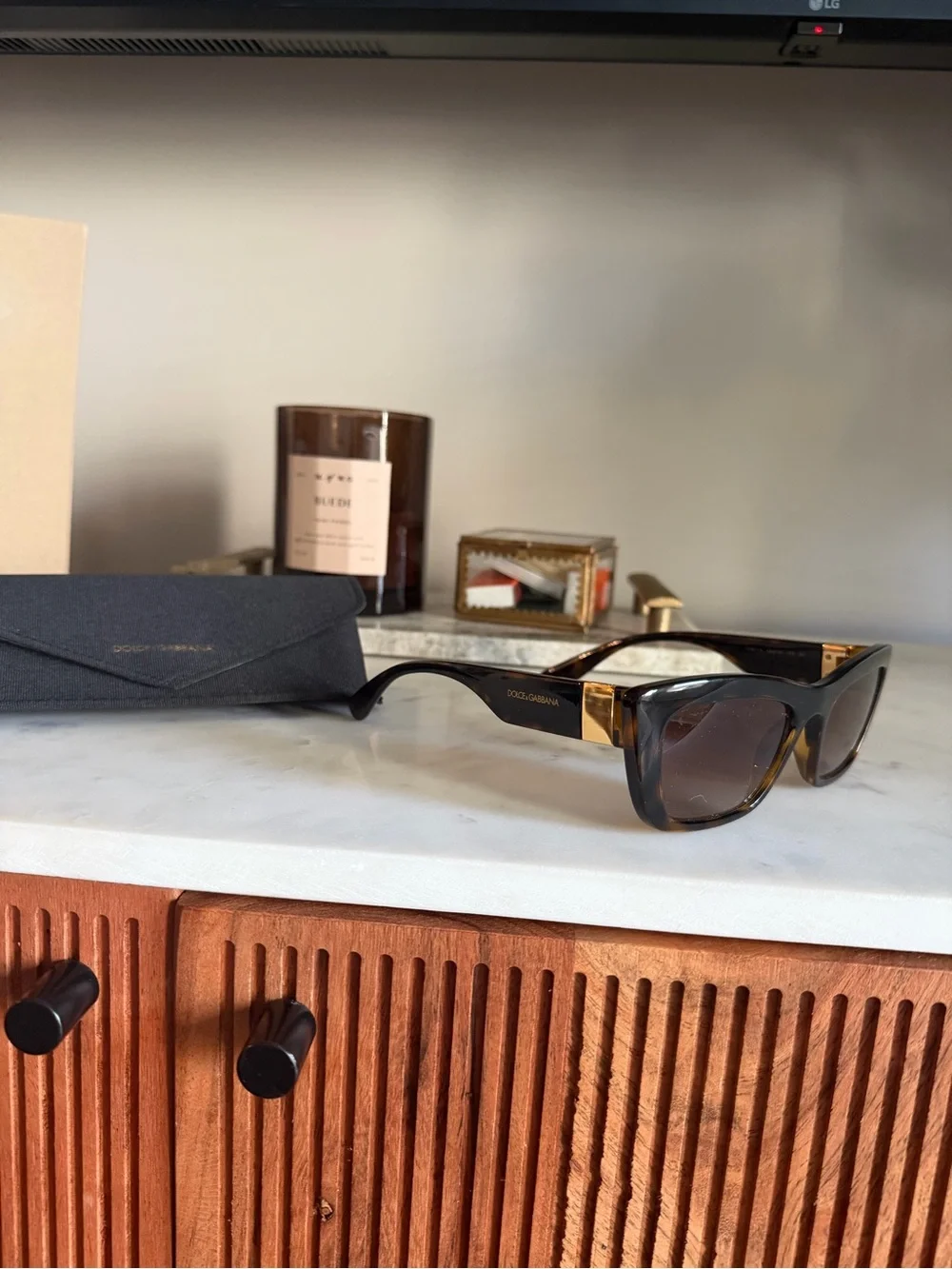 Dolce & Gabbana DG6171 Tortoiseshell Sunglasses with Brown Lenses
